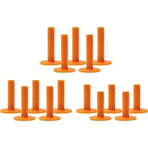 5 Pcs Rubber Golf Tee Holder for Practice and Driving Range Mats with Sizes of 58mm 68mm 85mm