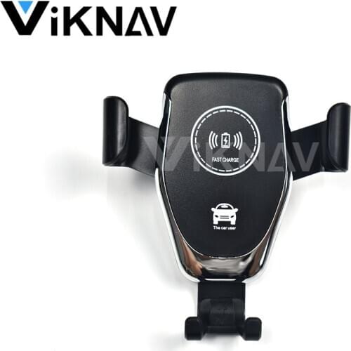 Car Wireless Fast Charging Stand Holder for iPhone Xiaomi Samsung 10W infrared wireless car charger holder