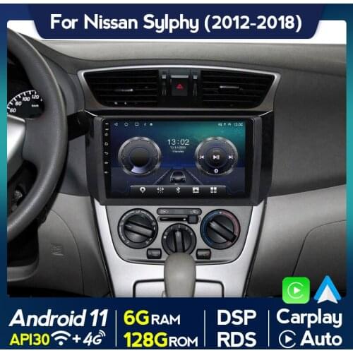Android 11 IPS Car Radio Multimedia For Nissan Sylphy B17 Sentra 12 2013-2017 Video Player GPS Navigation Autoradio no dvd 2 Din