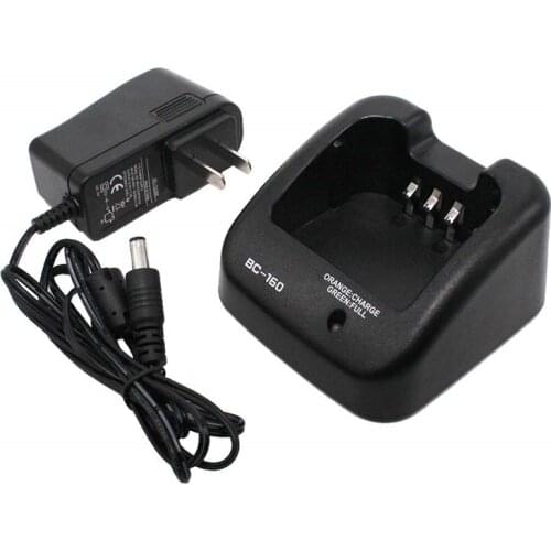 BC-160 Rapid Charger for ICOM Radio IC-F4029SDR A14 A15 F14 F16 F26 F3026 F4026 F33GS F3021 F4021 F3161 F3163 F4162 BP-232