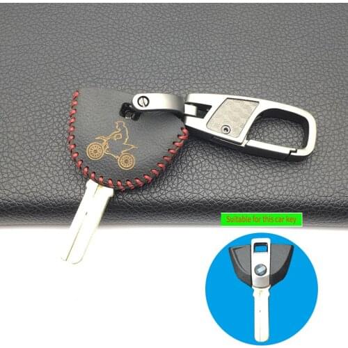 For F800 BMW K1300GT R1200RT K1200R K1300R New Styles Leather Motorcycle Key Case Cover Protective Shell Accessories