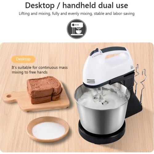 Electric Hand Egg Blenders Fruit Juicer Vegetable Cake Mixture Machine Food Grinder Mixer Home Kitchen Cake Maker 7 Speed