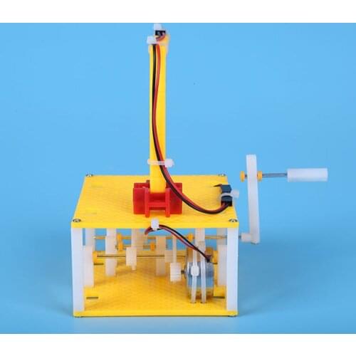 Scientific experiment Toys, small-scale DIY Materials package, pupils' hands-on Assembly, Invention of four-legged Robot