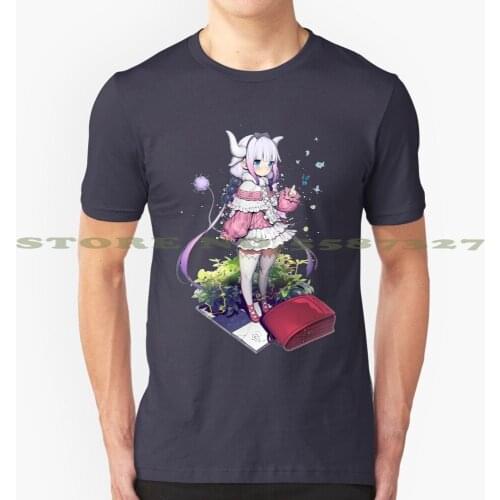 Kanna Kamui [ Maid Dragon ] Cool Design Trendy T-Shirt Tee Maid Dragon Kanna Kamui Anime Season Cute Loli Dragon Loli Kawaii
