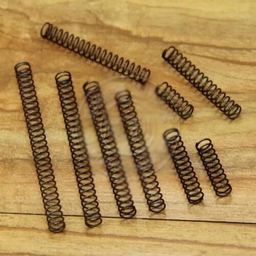 Compression Spring 1.0mm Wire Diameter 5-50mm Length 14mm OD Small Springs 5PCS