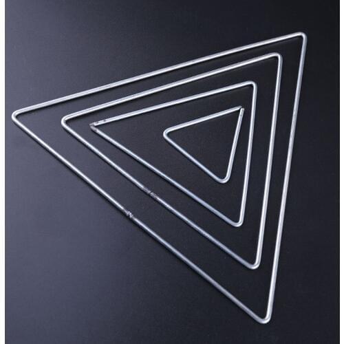 Metal Dream Catcher Triangle Hoop for DIY Handmade Dreamcatcher Macrame Material