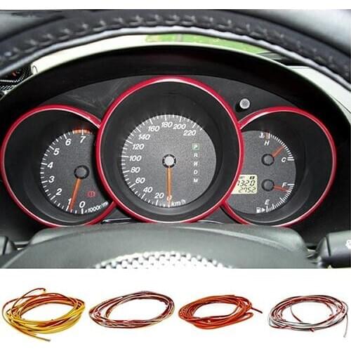 Fashion Universal Car Accessories 3M Interior Exterior DIY Molding Decoration Trim Strip Car decoration Accessories