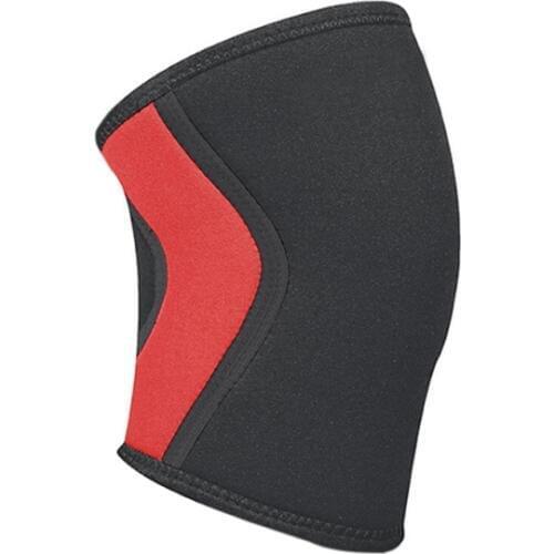 1pc 7mm Compression Neoprene Weightlifting knee pads fitness training Squats knee protector kneecap sports safety H2