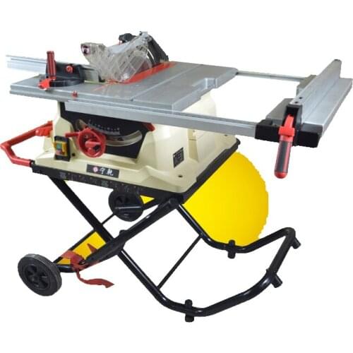 Woodworking Cut Machine Table Saw Chainsaw Split Bevel Widen Decoration Home Improvement Processing Equipment Portable Mobile