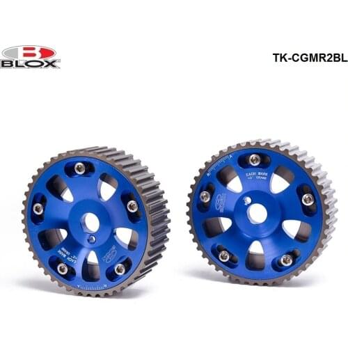 For Toyota Celica/MR2/3S-GTE Upgrade Adjustable jdm 2Pcs Aluminium Camshaft Cam Gear Blue TK-CGMR2BL