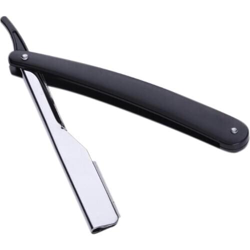 Manual Shaver Professional Straight Edge Stainless Steel Sharp tool Razor Holder Folding Shaving Knife Shave Beard Cutter