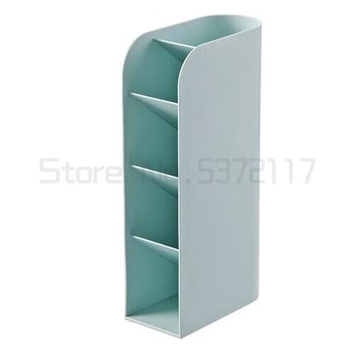 Desk pen holder student slant type pen holder large capacity office stationery storage box