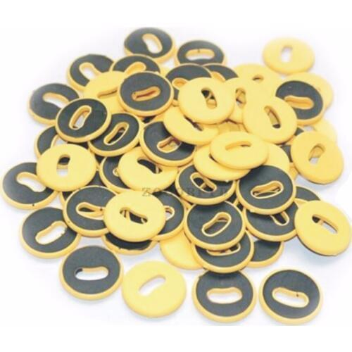 100pcs RFID electronic ticket cards, gates card 13.56MHz F1108( Compatible with s50)chips operating frequency Laundry tags