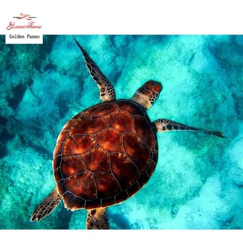 Diamond Painting Full Square 5D Diy Daimond Embroidery Diamant Mosaic Sale Displasy Broderie Diamant Tortoise Animal 02