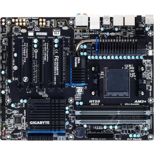 For Gigabyte GA-990FXA-UD5-R5 Original Used Desktop Motherboard 990FXA-UD5-R5 for AMD 990FX Socket AM3 AM3+ DDR3 On Sale