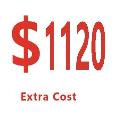 Additional Pay on Your Order/ Freight Complement/ Price Difference