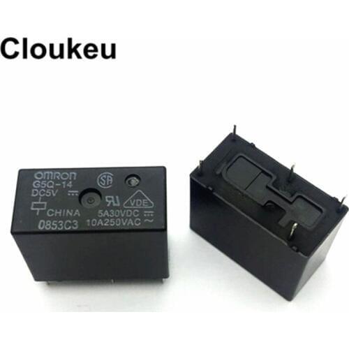 G5Q-14-DC12V 12V 10A Relay DIP5