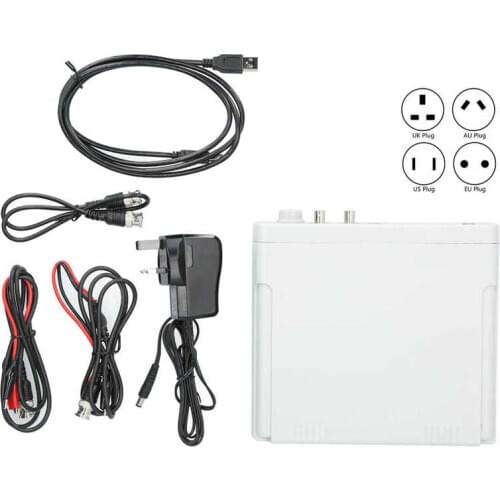 JDS6600-60M DDS Arbitrary Waveform Signal Generator Pulse Signal Frequency Meter AC100-240V Signal Generator