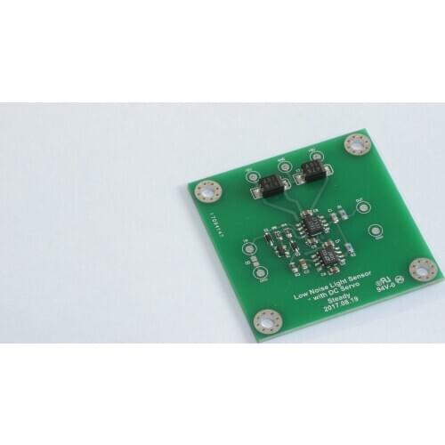 Low Noise Photodiode Amplifier Circuit Suitable for Precision Optical Analysis Instruments