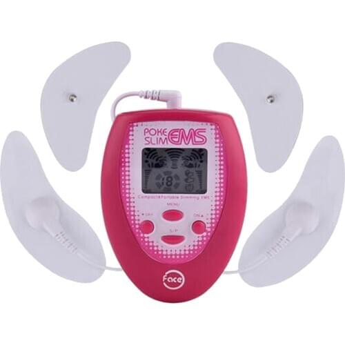 Mini V Face Slimming Exerciser & Gel Pads 4 Modes Skin Lift Tools for Arms