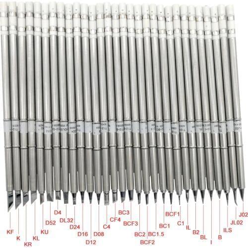 QUICKO Normal Tip sets Electronic Soldering Iron Tips Solder Iron 220v Welding Tip For Soldering Repair Station