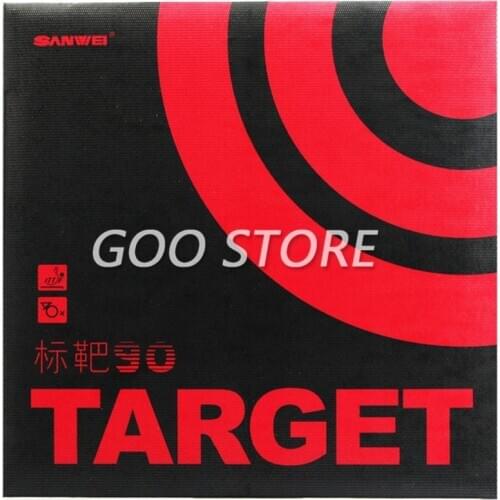 SANWEI TARGET Table Tennis Rubber with Original SANWEI TARGET ping pong sponge