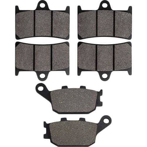 Yerbay Motorcycle Parts Front Rear Brake Pads For YAMAHA FZ6 YZF 600 YZF R6 FZ 8 FZS 1000 FZ1 Naked 1000cc Fazer YZF R1 03-15