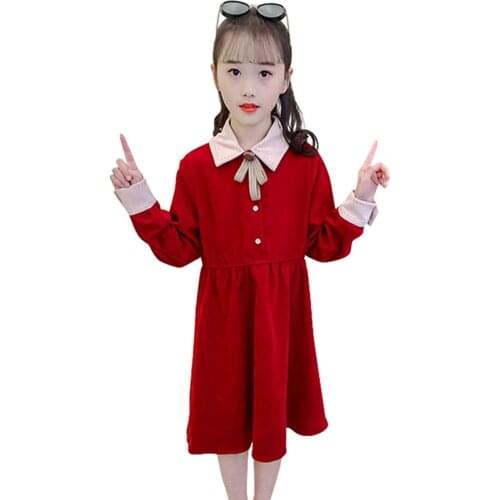 Dress For Girls 2021 Newest Dresses For Girl Patchwork Children Dresses Casual Style Costume Girl Spring Autumn