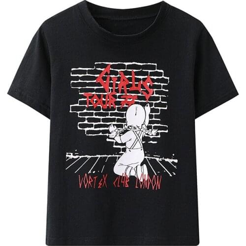 Casual Women Soft Cotton O Neck T-shirt 2021 Summer Fashion Ladies High Street Straight T-shirt Female Printed T-shirt Top