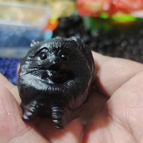 Natural large beauty colored obsidian plays as a gift or a decorative item Obsidian handle piece Home furnishing articles