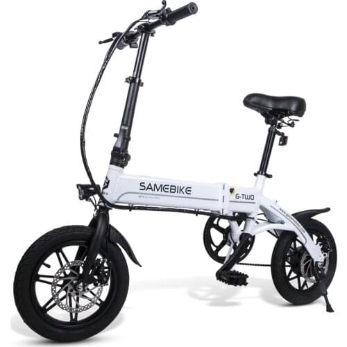 Samebike YINYU14 inch ebike 36V 250W high speed folding electric bicycle aluminum alloy electric bike