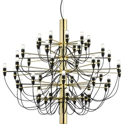 Modern Nordic PDQ Gold Silver Black hang lamp design 18/30/50 Heads Art Designer Summer Fruit LED Pendant Lights for living room