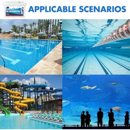 Outdoor Hot Tubs & Accessories 1000Pcs Pool Tablets Chlorinating Tablets with Storage Box Swimming Pool Cleaning Tool TS2