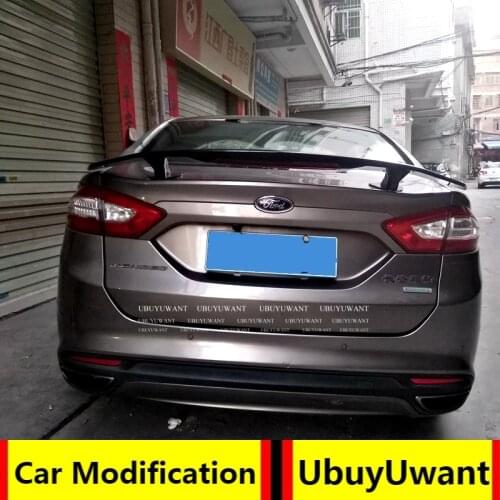 General Purpose Car Styling ABS Material and Surface Carbon Fiber Rear Spoiler for Ford Mondeo 2014-2020 Universal Car SpoilerGe