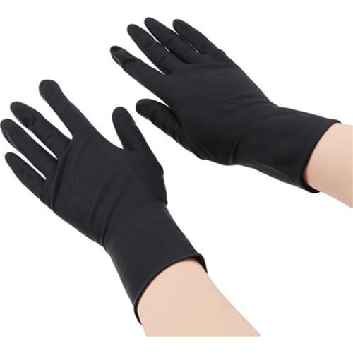 High Quality Hair Straightener Perm Curling Hairdressing Heat Resistant Glove Black Glove Styling Hairdressing Accessories New
