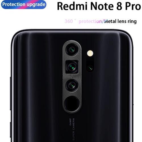 For Redmi Note 8 pro Camera Protection Metal Ring Mobile Camera Protection Metal Ring Camera case