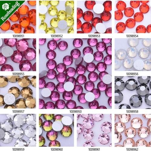1440pcs SS10 2.7mm non hot fix crystal Nail Art Decorations Flatback Rhinestones,jewelry findings