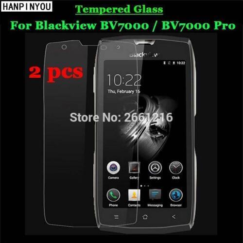 2 Pcs/Lot For Blackview BV7000 Tempered Glass 9H 2.5D Premium Screen Protector Film For Blackview BV7000 / BV7000 Pro 5.0"
