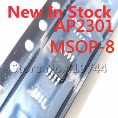 5PCS/LOT AP2301MPG-13 MSOP-8 AP2301 MSOP8 power management chip In Stock NEW original IC