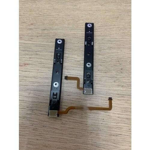 5pcs/lot original new ns for nintendo switch console LR slider assembly slide rail left right charging socket slot set