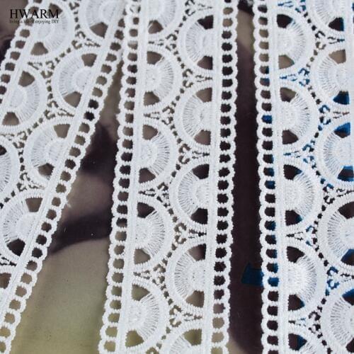 5yards lace fabric wedding decoration embroidery lace for needlework trimmings for clothing Doublesided mesh diy lacefabric