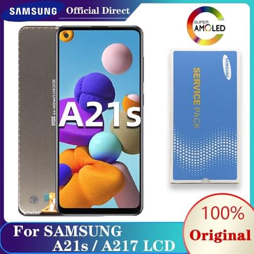 6.5" Original LCD For Samsung Galaxy A21s A217 LCD Touch Screen Digitizer LCD For Samsung A217F SM-A217F/DS Display Replacement