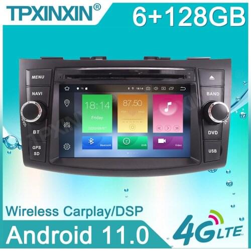 8-128G For SUZUKI SWIFT 2011-2016 Car Stereo Multimedia Player Android GPS Navigation Auto Audio Radio Carplay Head Unit