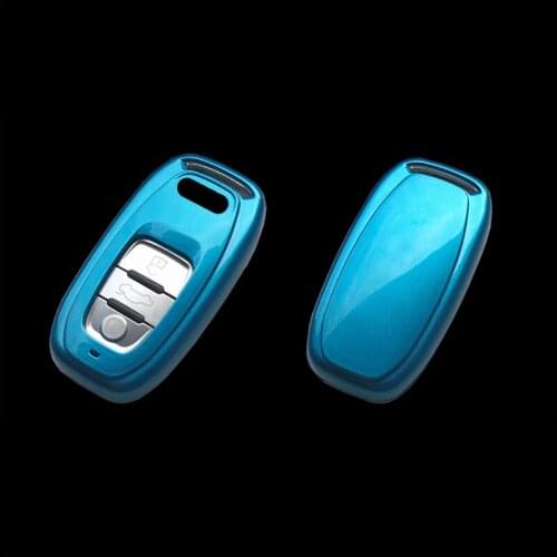 Auto Key Cover Case Shell Holder Protection for Audi A4 A5 A6 A7 A8 B6 B7 B8 Q5 Q7 R8 S5 S6 S7 S8 SQ5 RS5 TT Car Accessories
