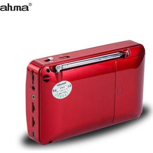 Aihua 818 card speaker 18650 battery USB flash drive music dual card player radio