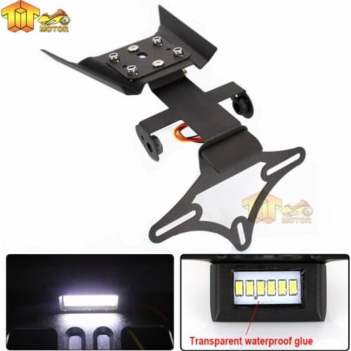 License Plate Holder LED Light For Duke 390 250 DUKE 2018 2019 2020 Motorcycle Accessories Tail Tidy Fender Eliminator