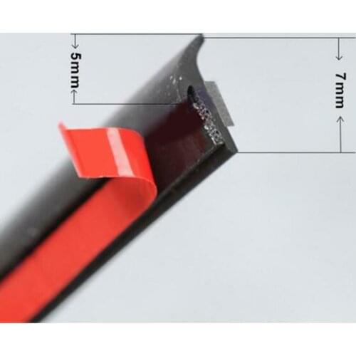 Bumper Sealing Strip Car Dustproof Front Rear Shock-Absorbent Sound-Insulated