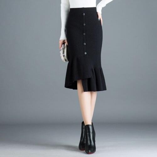 Женские вязаные юбки BLEASENDY China At AliExpress