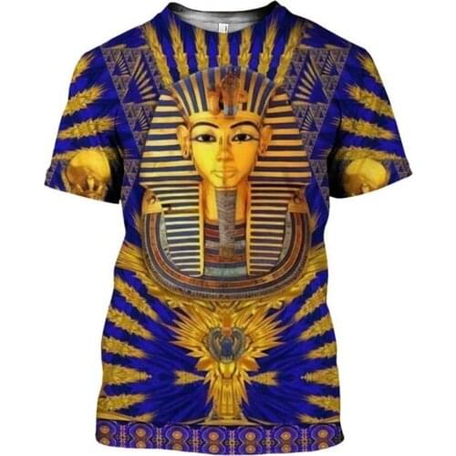 CLOOCL Brand T-shirt Ancient Egypt Gods Tee Shirt 3D Print Goddesses Pharaoh T Shirts Men Women Fashion Streetwear Plus Size Top