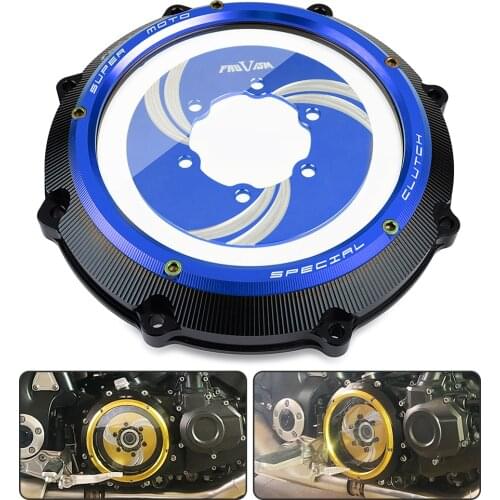 For Yamaha Vmax V-max V max 1700 2009-2020 Engine Parts Racing Clear Clutch Cover Spring Retainer Pressure Plate 2019 2018 2017